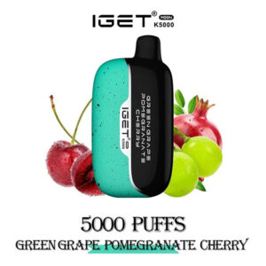IGET MOON K5000 GREEN GRAPE POMEGRANATE CHERRY