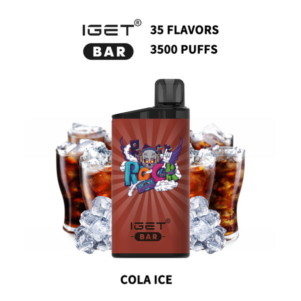 IGET BAR 3500PUFFS Cola Ice (3PCS)