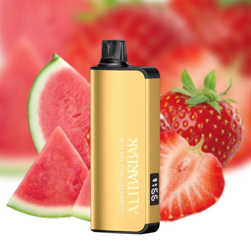 ALIBARBAR 9000PUFFS Strawberry Watermelon