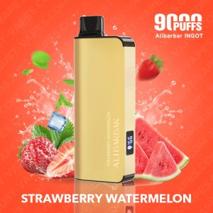 ALIBARBAR 9000Puffs STRAWBERRY COCONUT WATERMELON (3PCS)