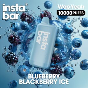 INSTABAR WOOYEAH 10000Puffs Blueberry Blackberry Ice