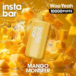 INSTABAR WOOYEAH 10000Puffs Mango Monster