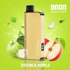 ALIBARBAR 9000Puffs DOUBLE APPLE