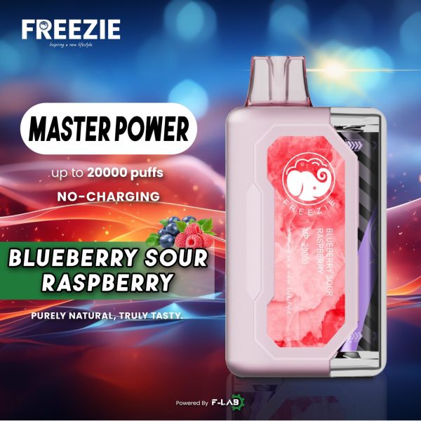 FREEZIE 20000 BLUEBERRY SOUR RASPBERRY (3PCS)