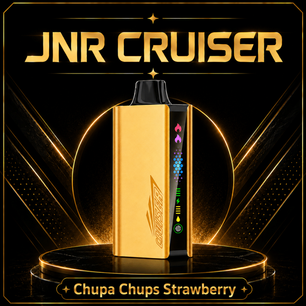 JNR Cruiser Chupa Chups Strawberry 12000 Puffs