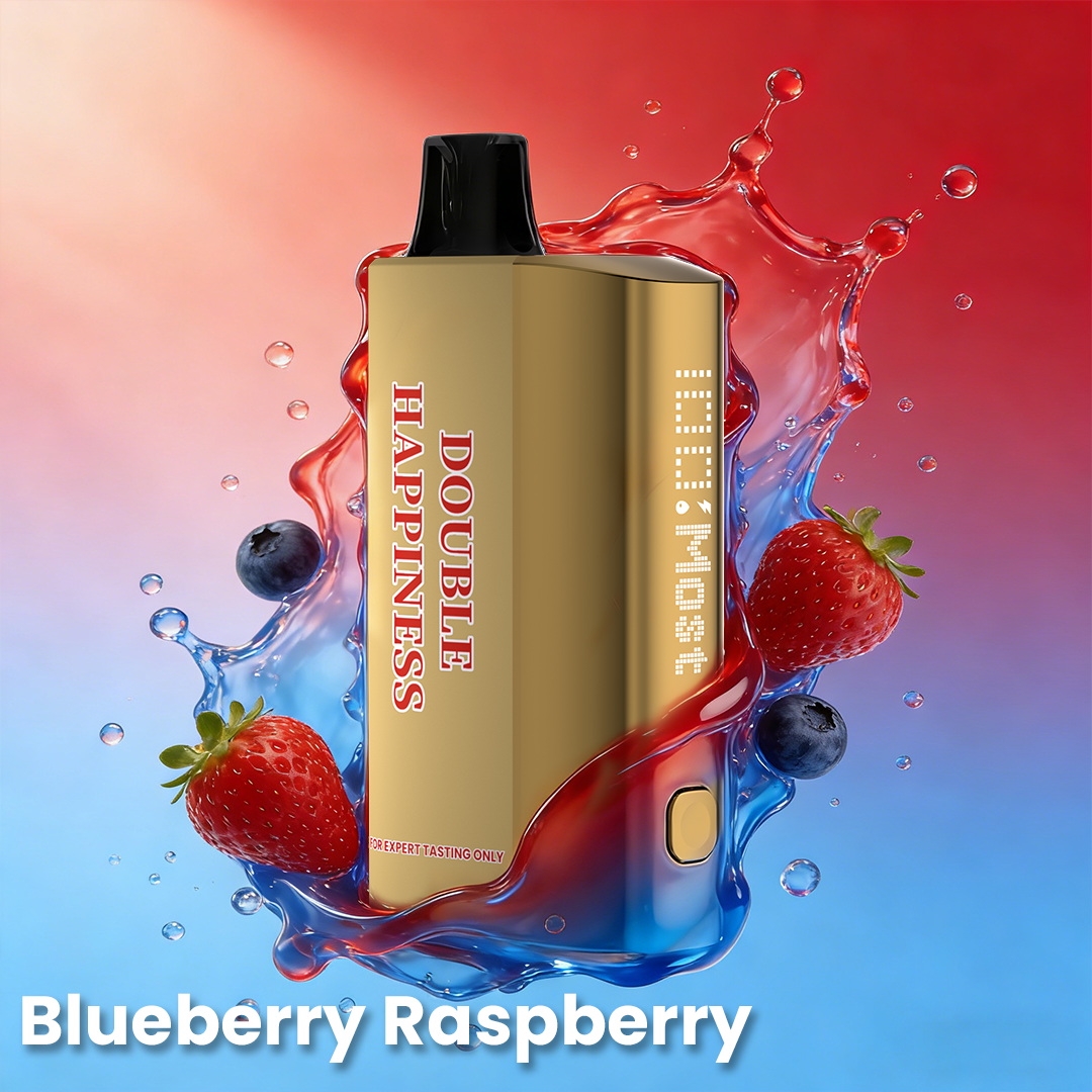 Double Happines Hype 12000PUFFS Blueberry Raspberry