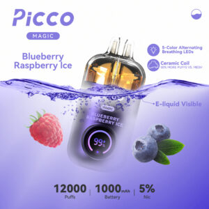 Picco MAGIC 12000PUFFS Blueberry Raspberry lce