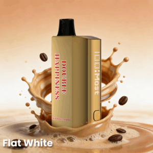 Double Happines Hype 12000PUFFS Flat White