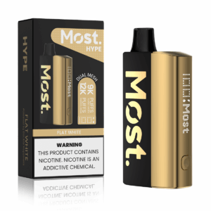 Most Hype 12000PUFFS Flat White