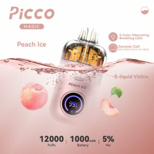 Picco MAGIC 12000PUFFS Peach Ice