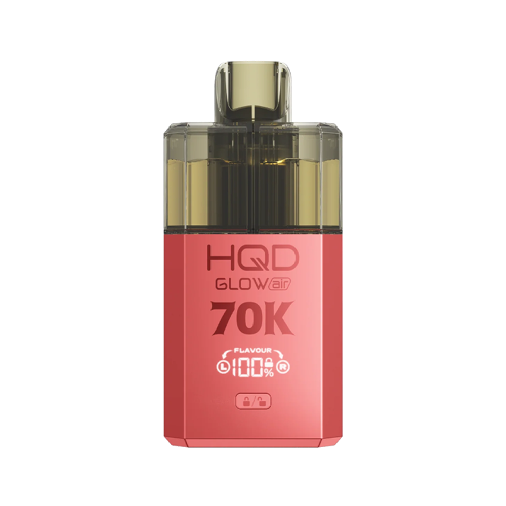 HQD Glow Air 70000PUFFS Mango lce & Pineapple lce