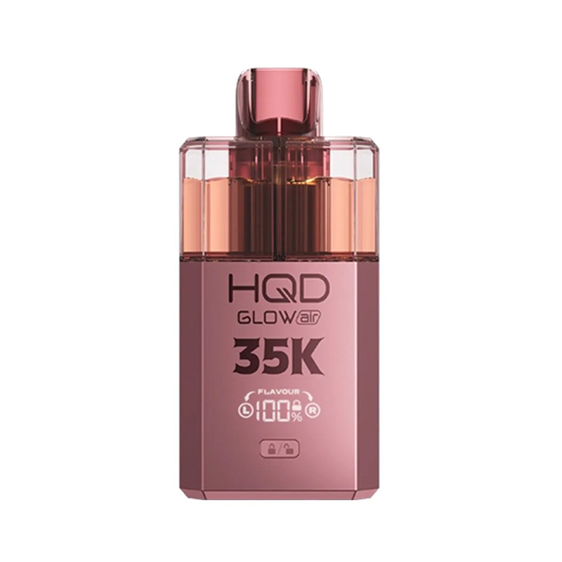 HQD Glow Air 35000PUFFS Blackberry & Strawberry Dragonfruit