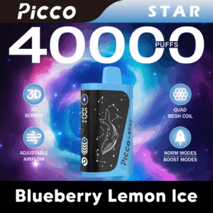 Picco STAR 40000PUFFS Blueberry Lemon Ice