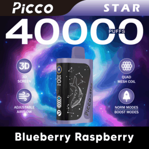 Picco STAR 40000PUFFS Blueberry Raspberry