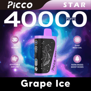 Picco STAR 40000PUFFS Grape Ice