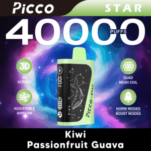 Picco STAR 40000PUFFS Kiwi Passionfruit Guava