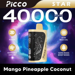 Picco STAR 40000PUFFS Mango Pineapple Coconut