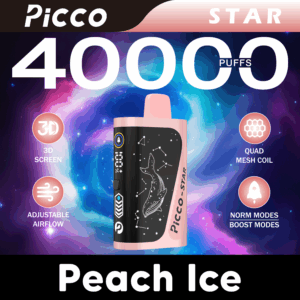 Picco STAR 40000PUFFS Peach Ice