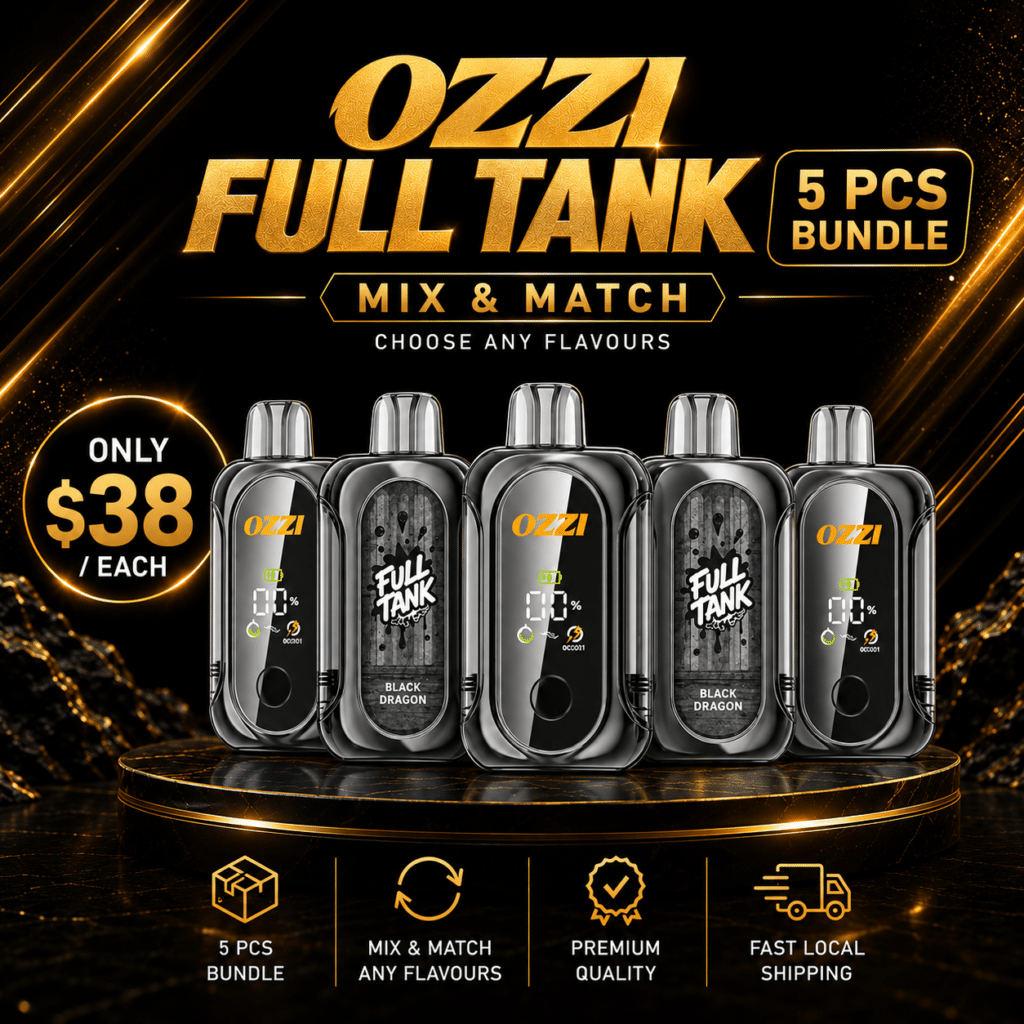 OZZI FULL TANK 18000PUFFS 5 Pack
