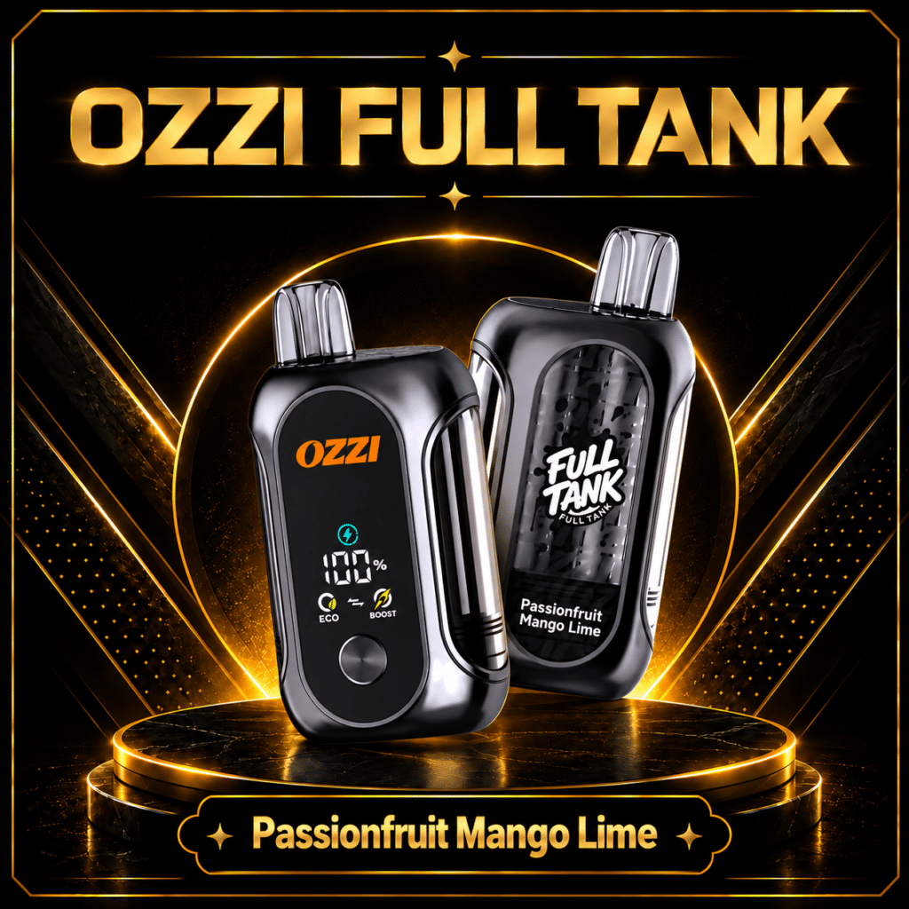 OZZI FULL TANK 18000PUFFS Passionfruit Mango Lime