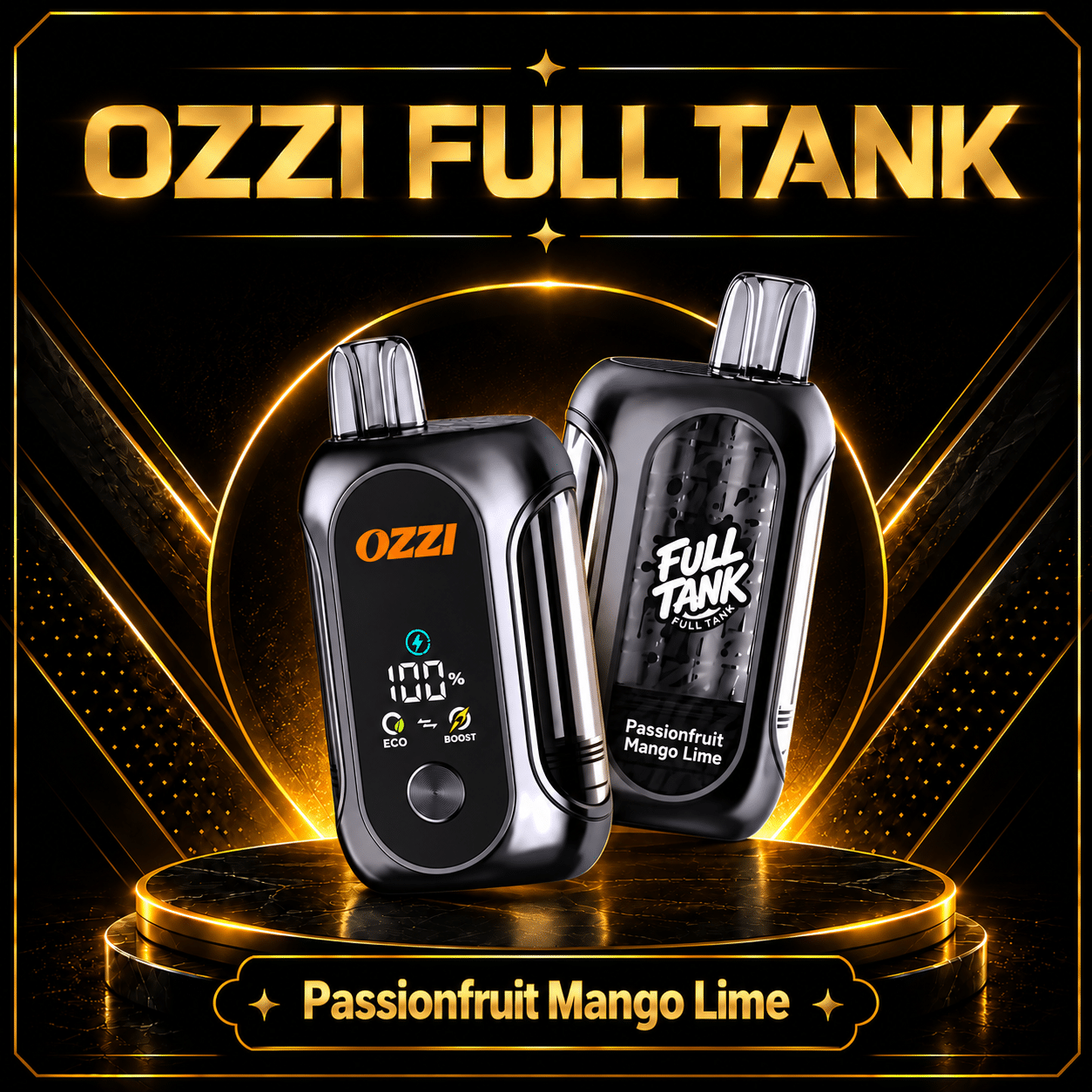 OZZI FULL TANK 18000PUFFS Passionfruit Mango Lime
