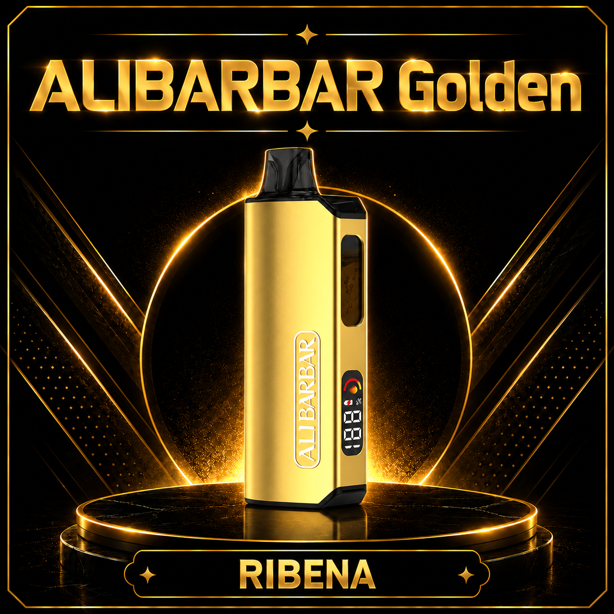 ALIBARBAR Golden 12000 Puffs Ribena product image