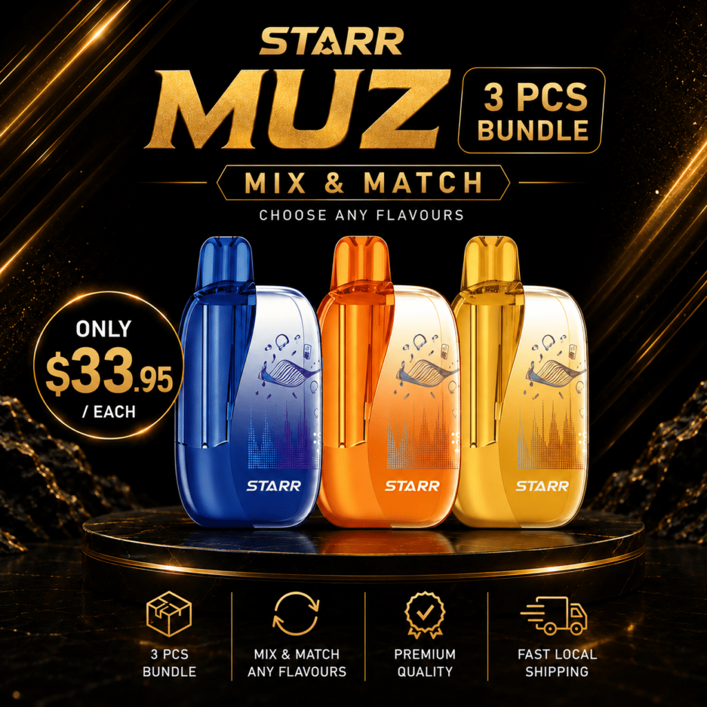 STARR MUZ 85000 Puffs 3 Pack