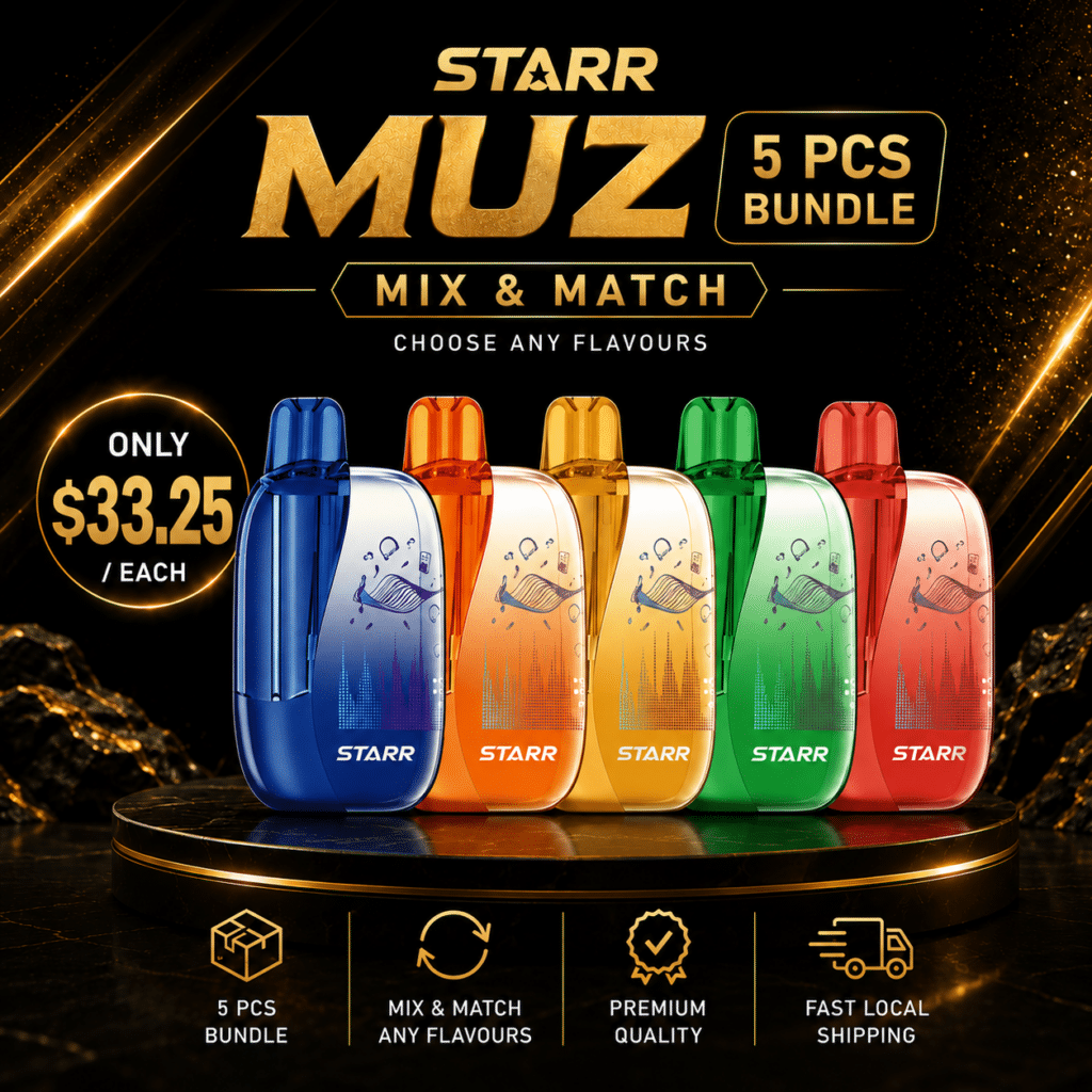 STARR MUZ 85000 Puffs 5 Pack