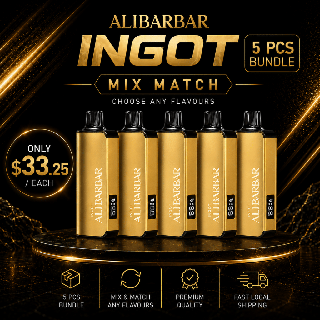 ALIBARBAR LTD Edition 9000 Puffs 5 Pack