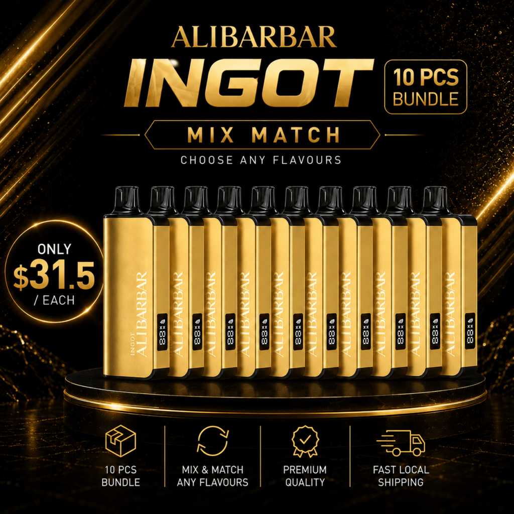 ALIBARBAR LTD Edition 9000 Puffs 10 Pack