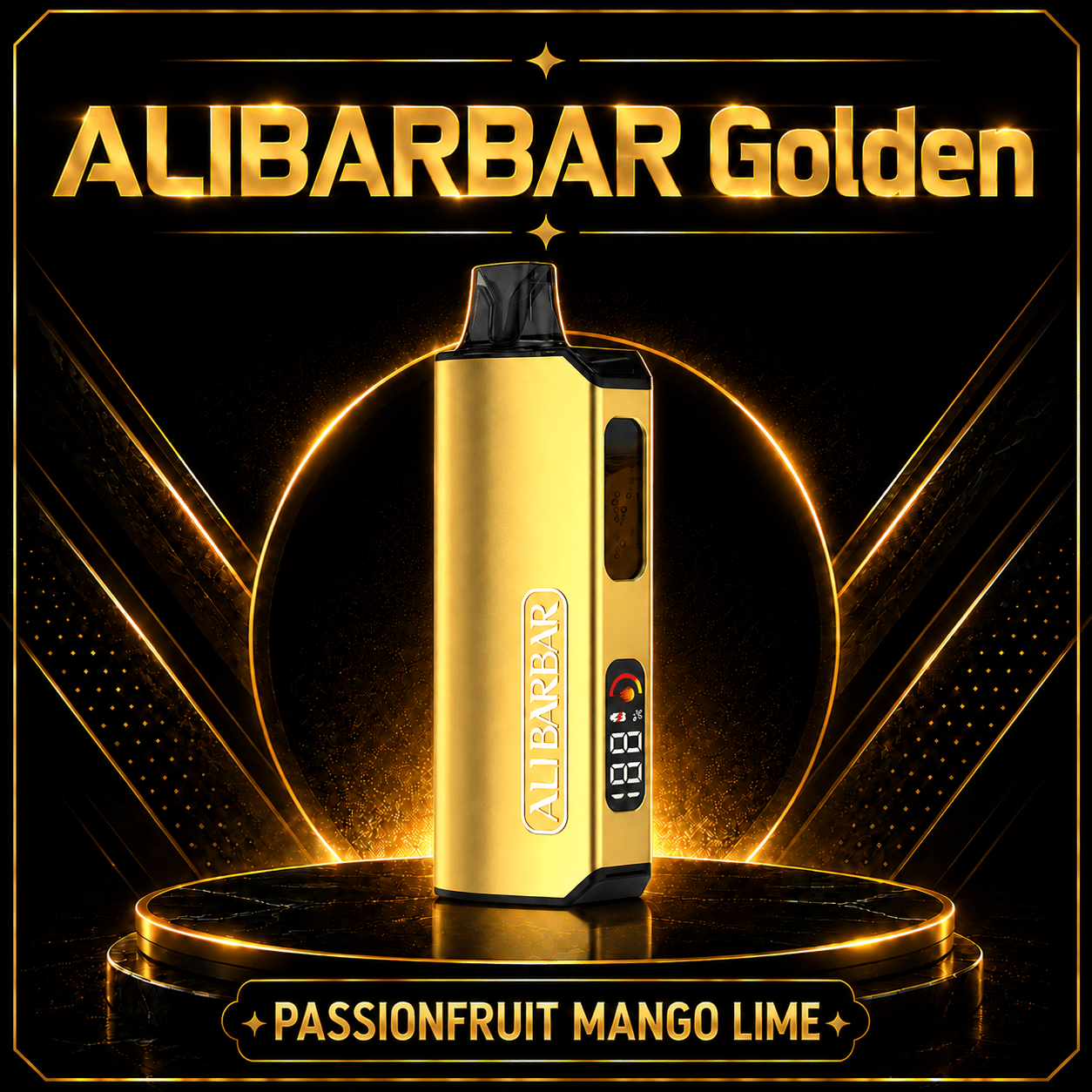 ALIBARBAR Golden Passionfruit Mango Lime 12000 Puffs